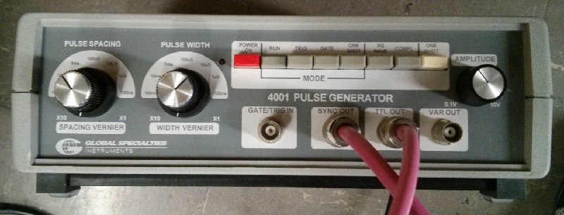 Pulse generator to drive current source