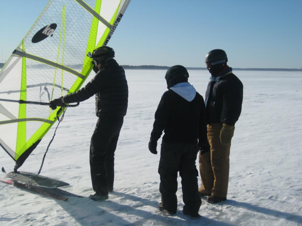 Winter Windsurfing